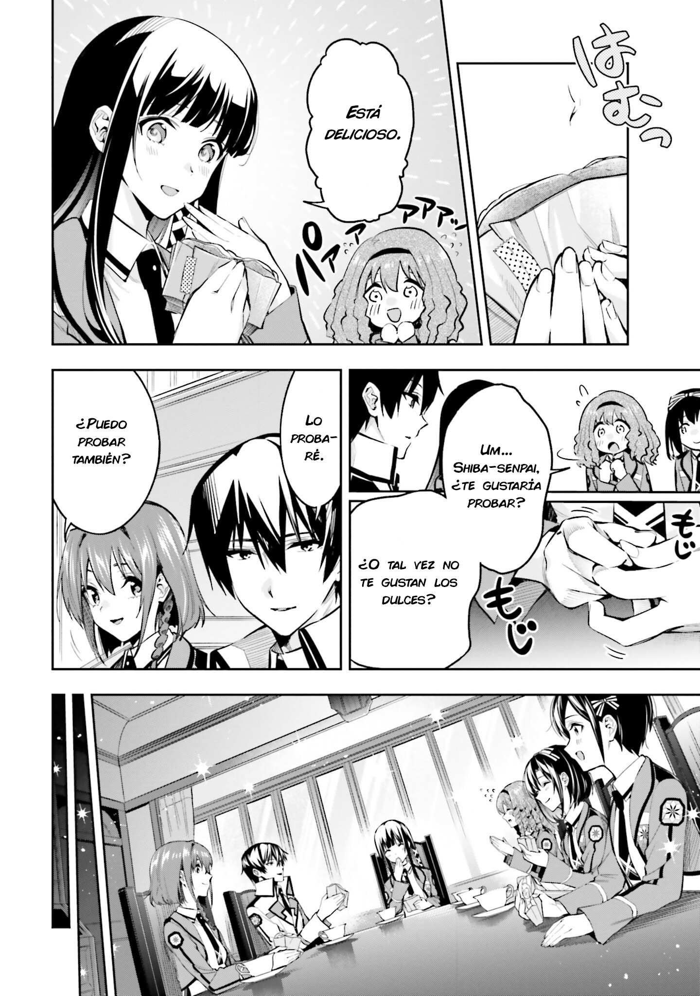 Mahouka Koukou no Rettousei - Douran no Joshou-hen Representante de los nuevos estudiantes 第23页