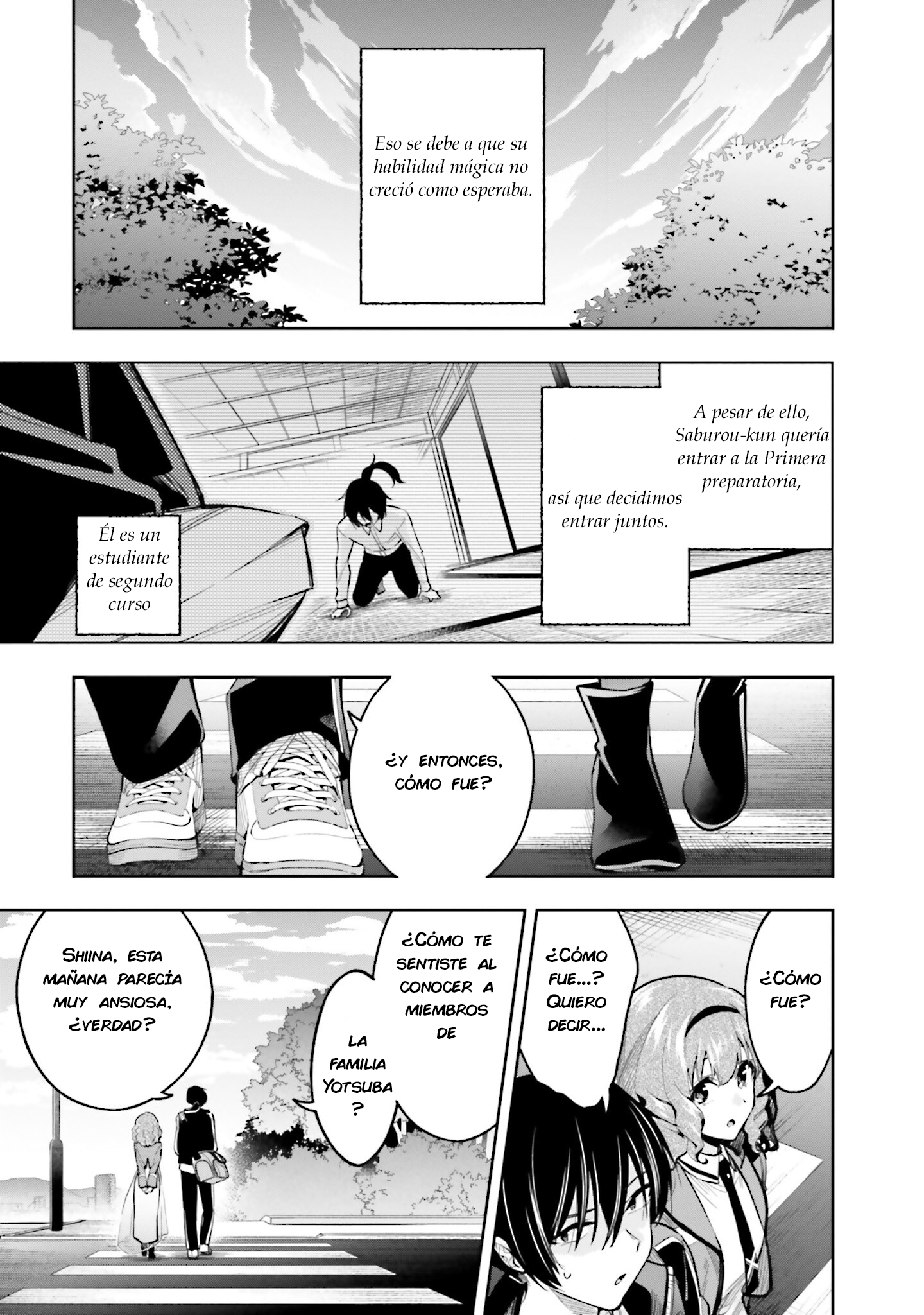 Mahouka Koukou no Rettousei - Douran no Joshou-hen Representante de los nuevos estudiantes 第26页