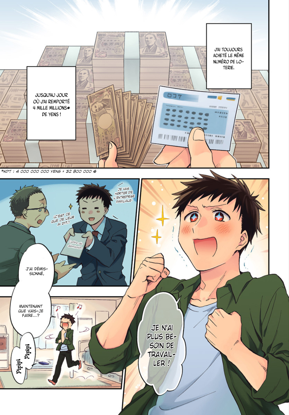Takarakuji de 40-oku Atatta ndakedo Isekai ni Ijuu Suru Il y a un autre monde au bout du corridor ? 第3页