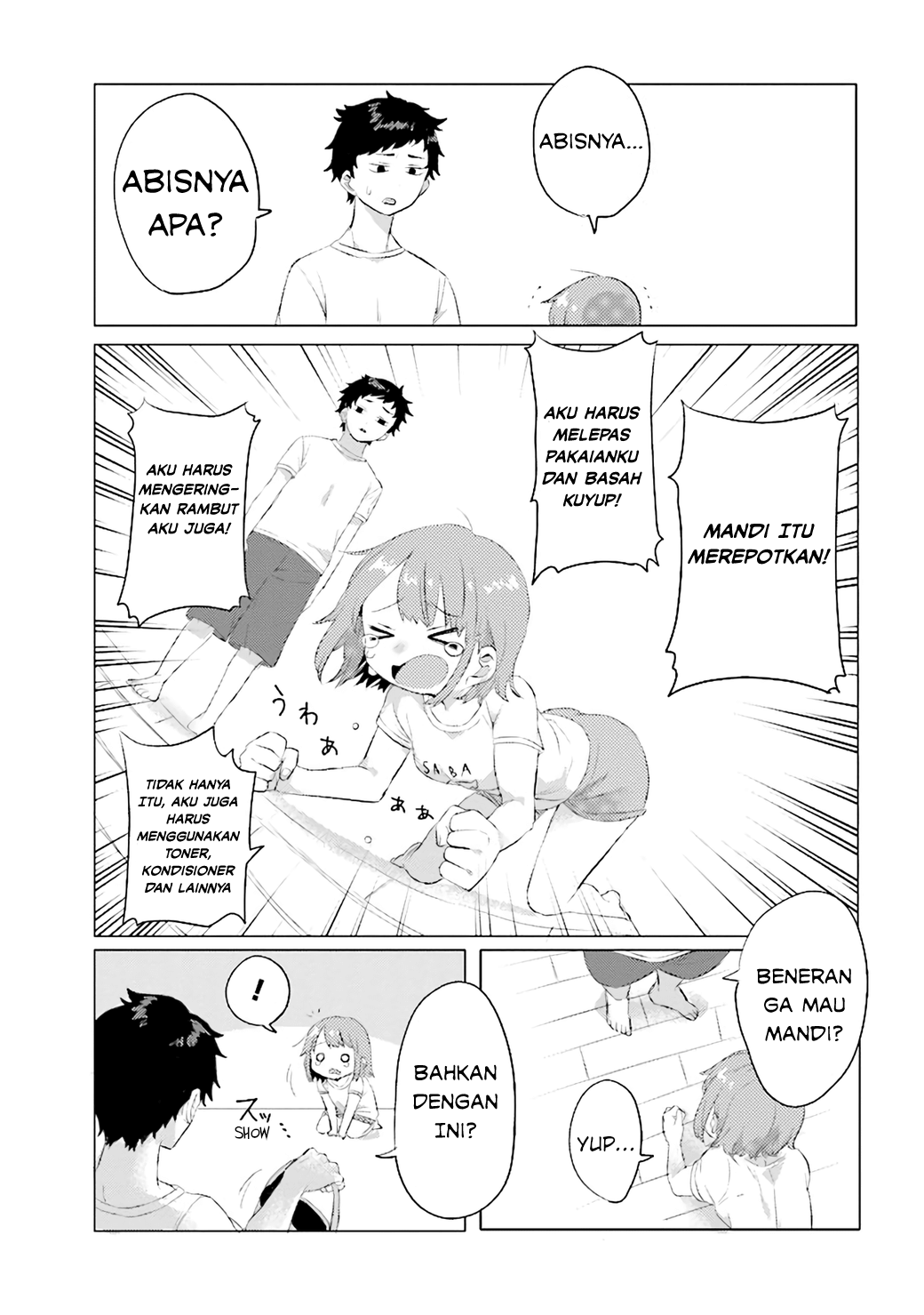 Zettai ni Furo ni Hairitakunai Kanojo VS Zettai ni Furo ni Iretai Kareshi Bebek Karet 第3页