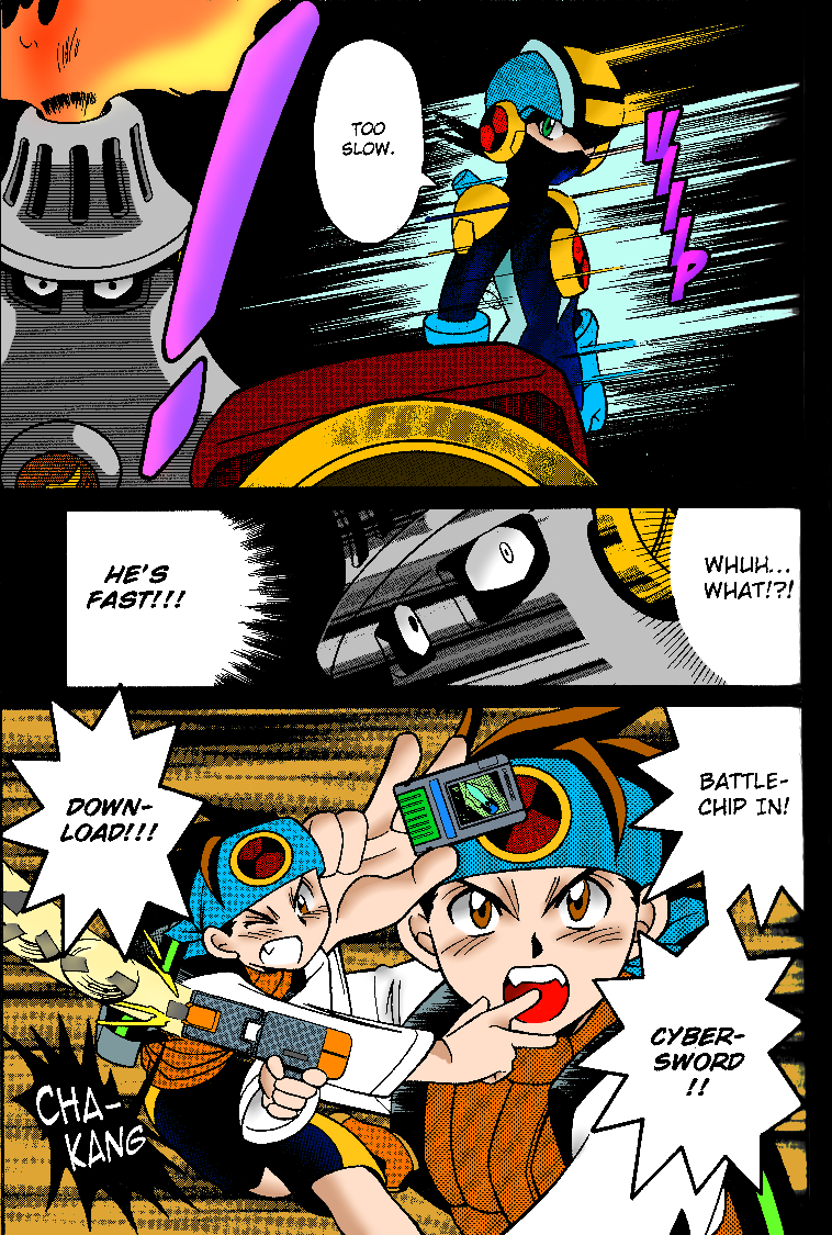 Mega Man Battle Network Battle in the new century (colored) 第30页