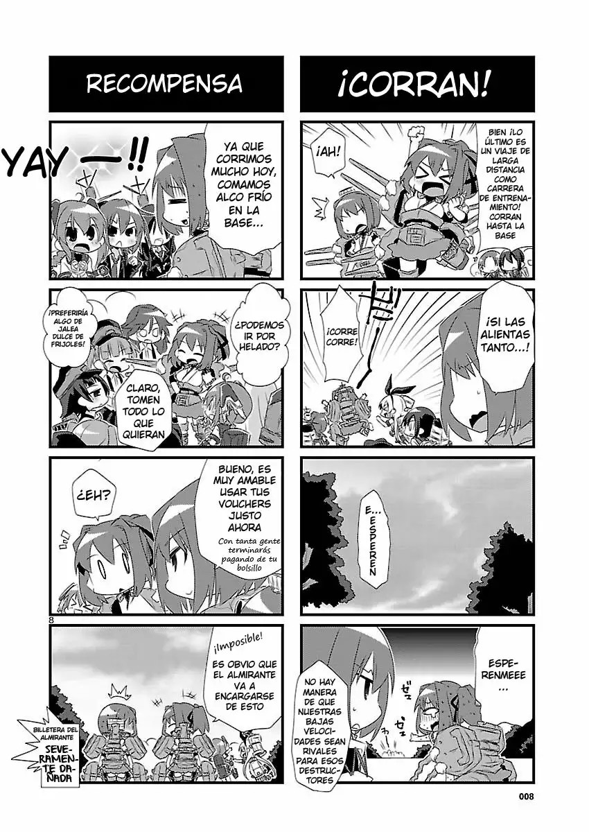 Kantai Collection -KanColle- 4-koma Comic: Fubuki, Ganbarimasu! Vol. 1 Ch. 6 第8页