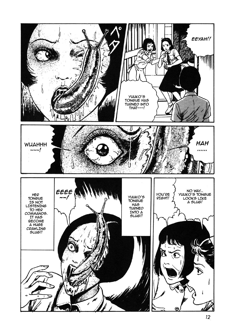 Junji Ito Horror Manga Collection Slug Girl 第10页