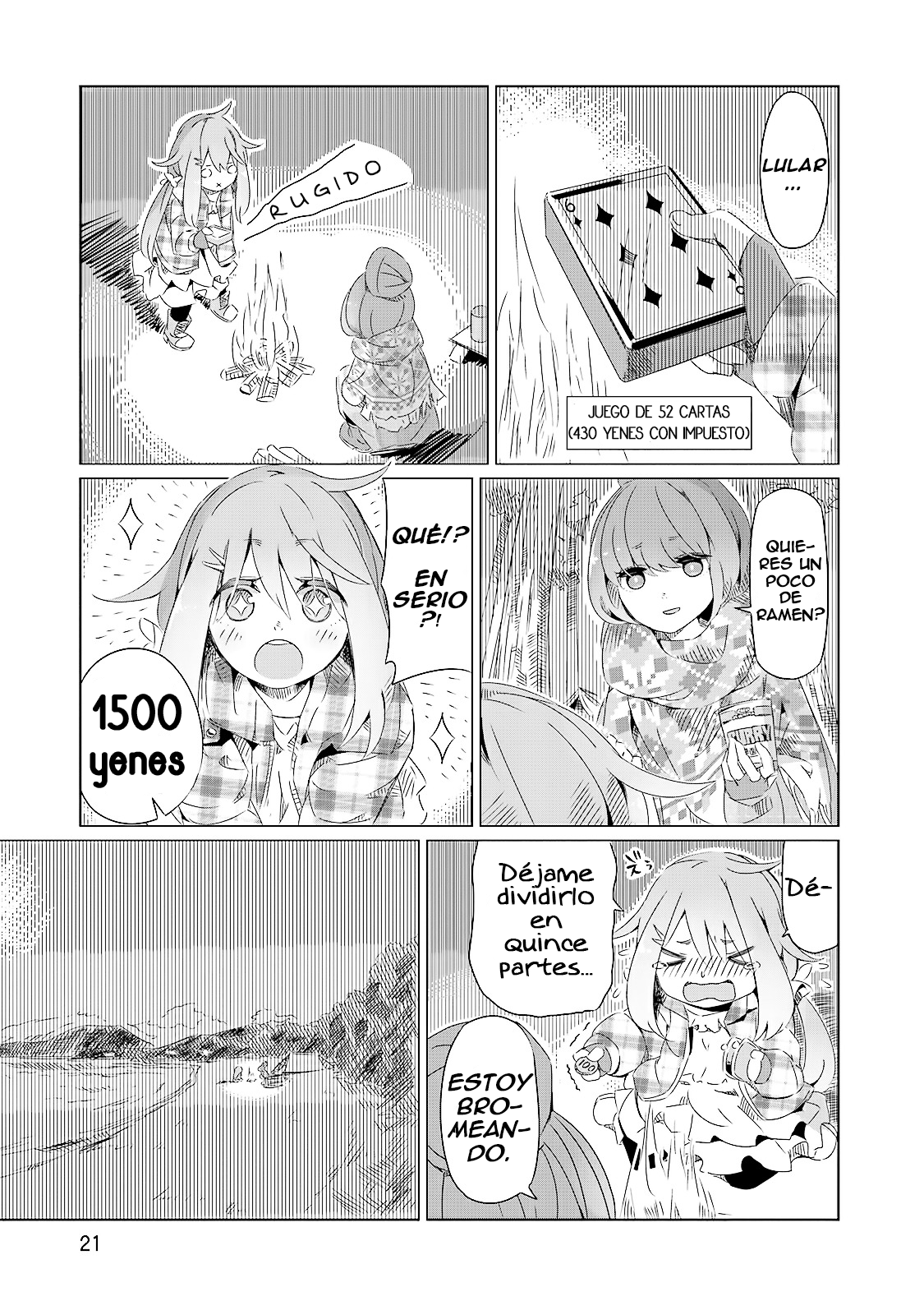 Yuru Camp△ Monte Fuji y Ramen en taza 第21页