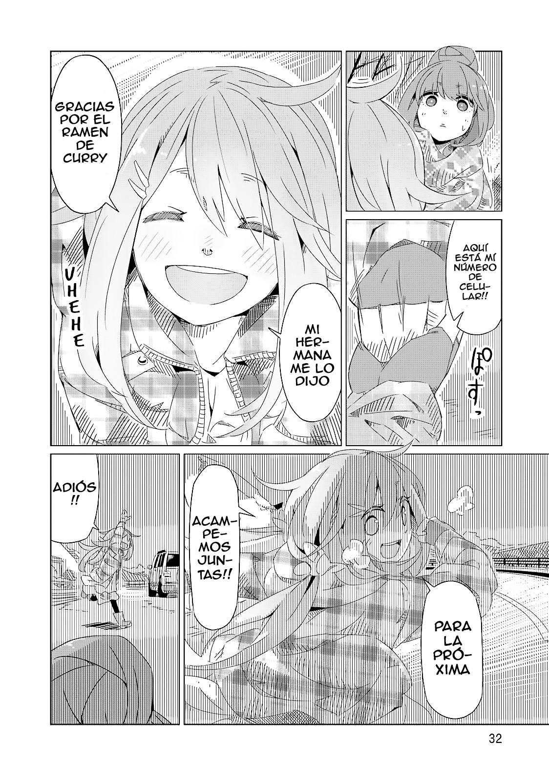 Yuru Camp△ Monte Fuji y Ramen en taza 第31页