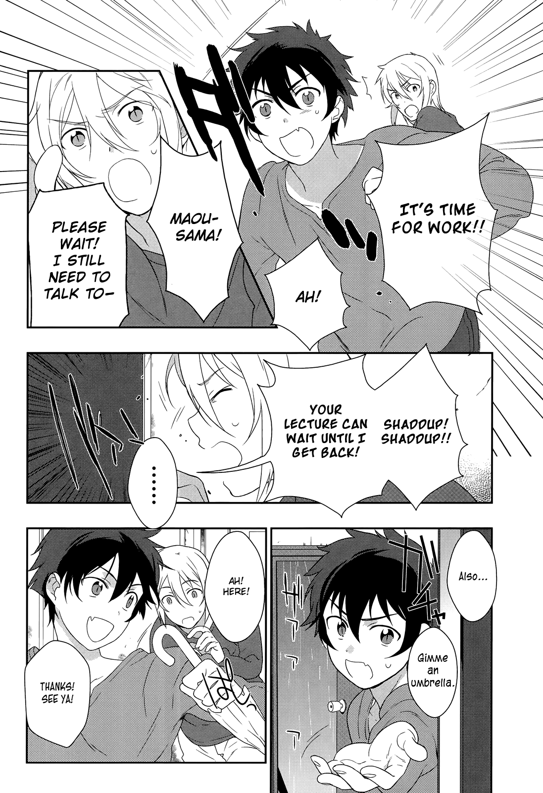 Hataraku Maou-sama! Maou works part time at Sasadzuka 第18页