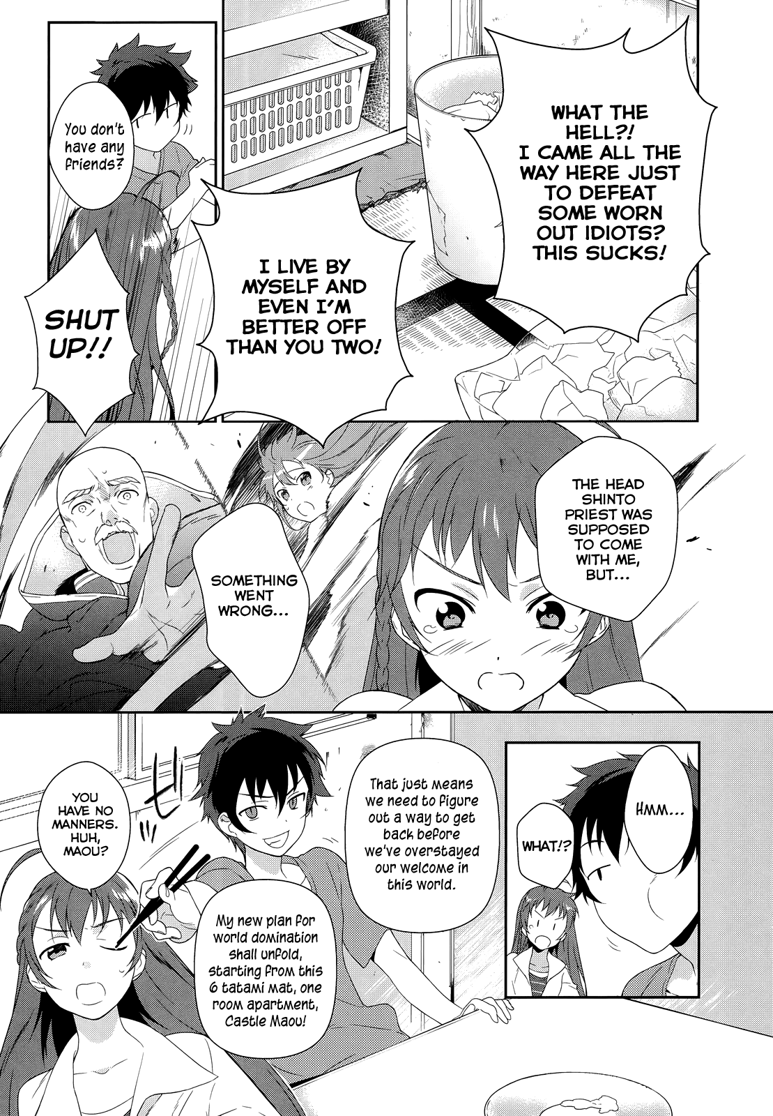 Hataraku Maou-sama! Maou works part time at Sasadzuka 第40页