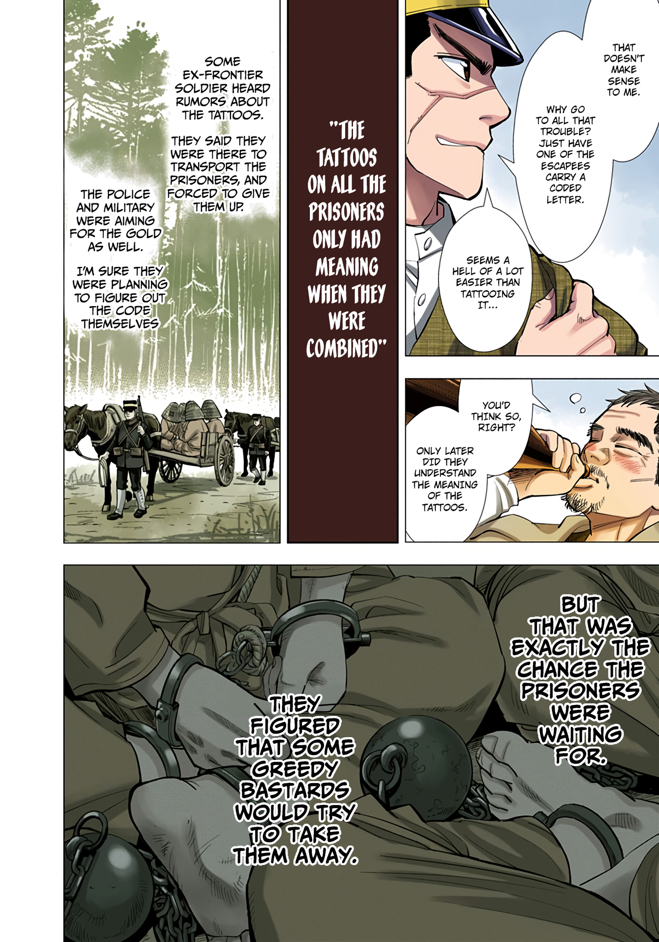 Golden Kamuy (Official Colored) Sugimoto the Immortal 第21页
