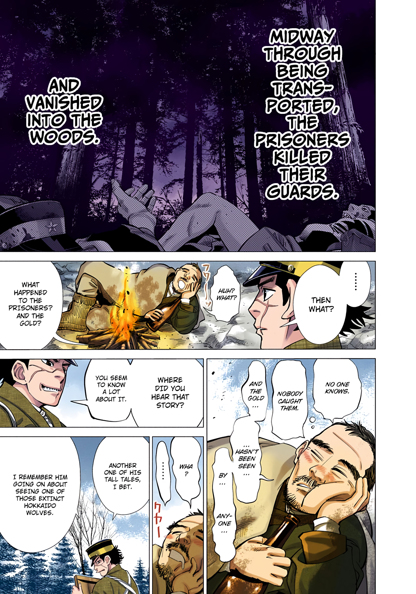 Golden Kamuy (Official Colored) Sugimoto the Immortal 第22页