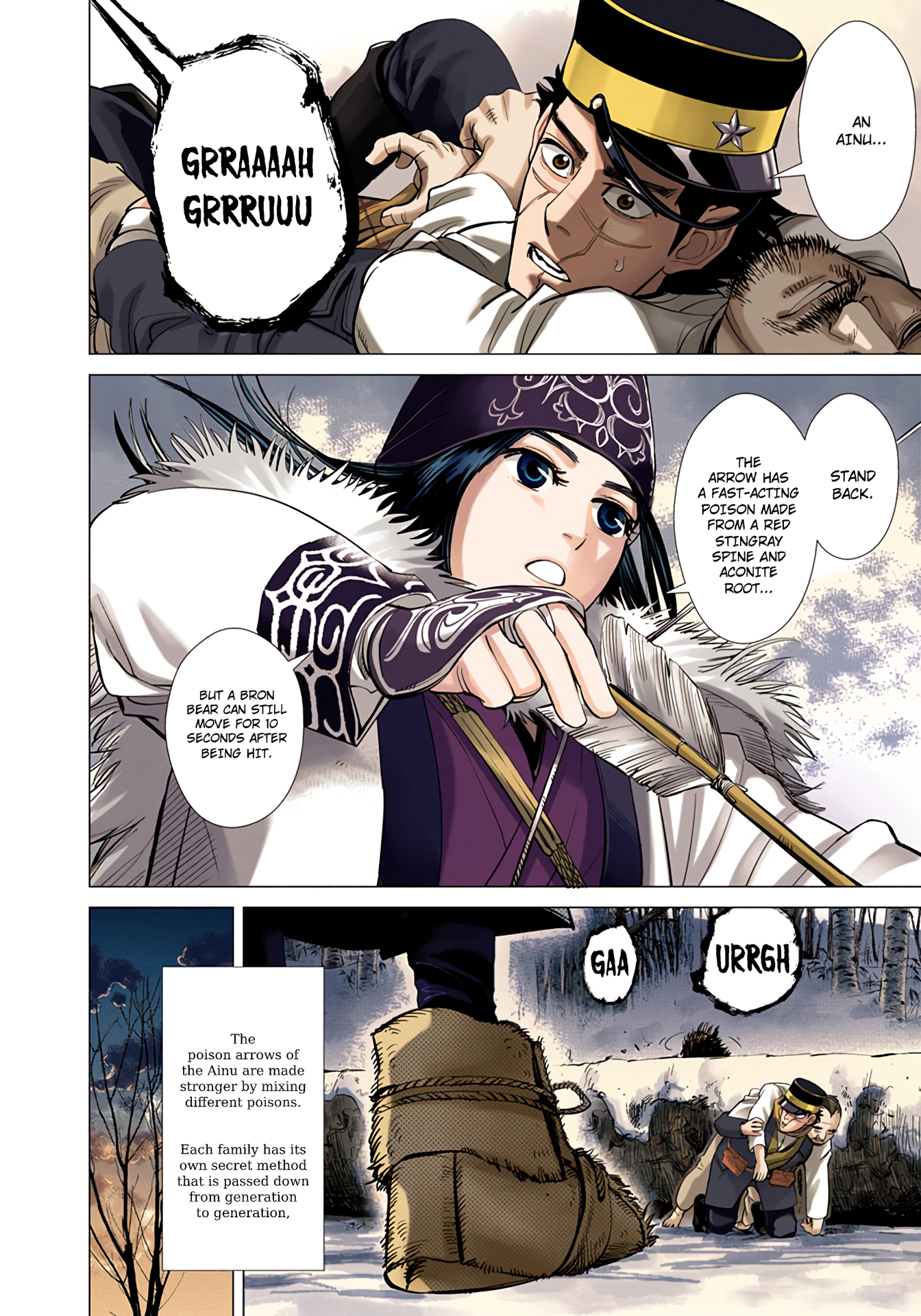 Golden Kamuy (Official Colored) Sugimoto the Immortal 第42页