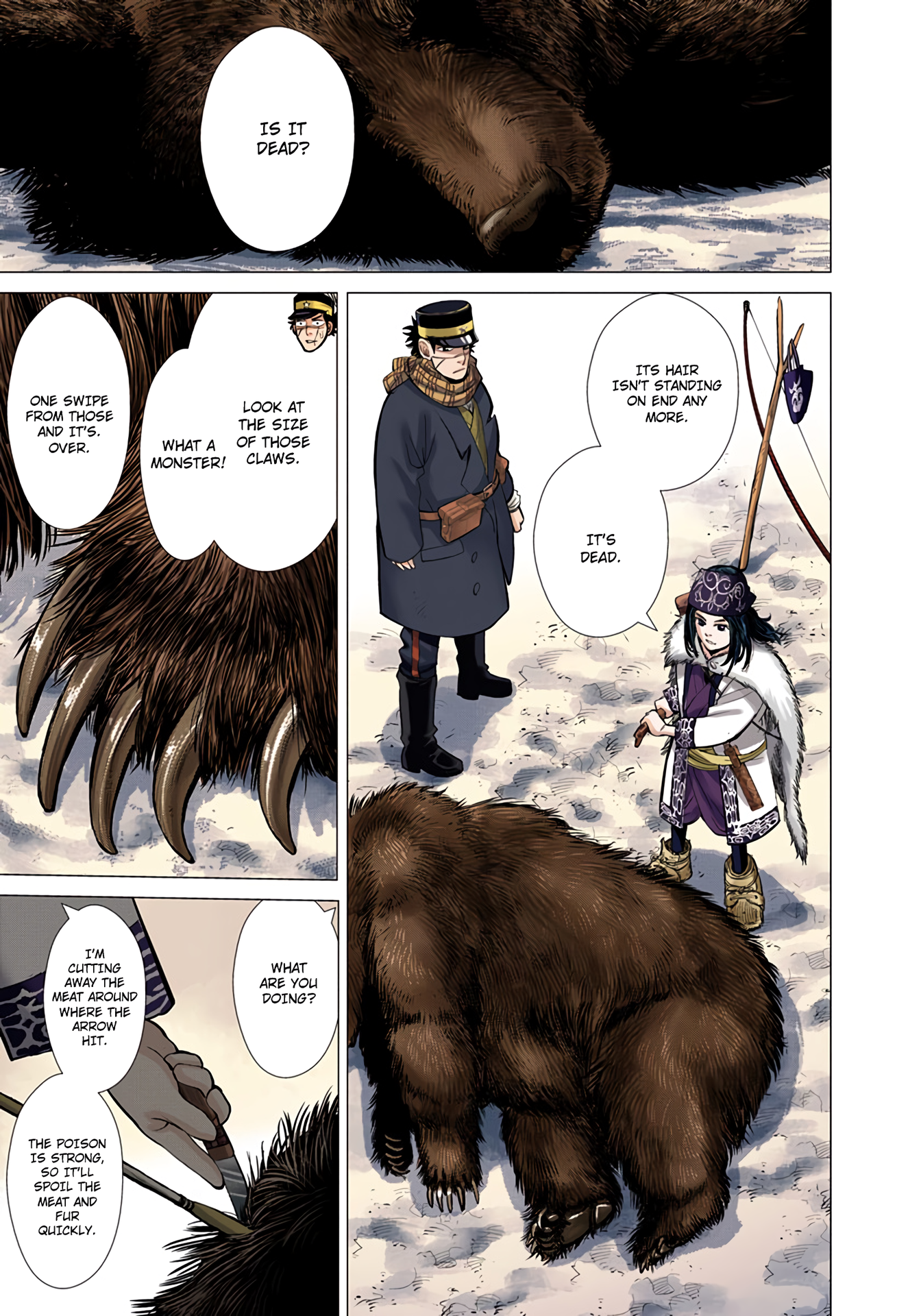 Golden Kamuy (Official Colored) Sugimoto the Immortal 第43页