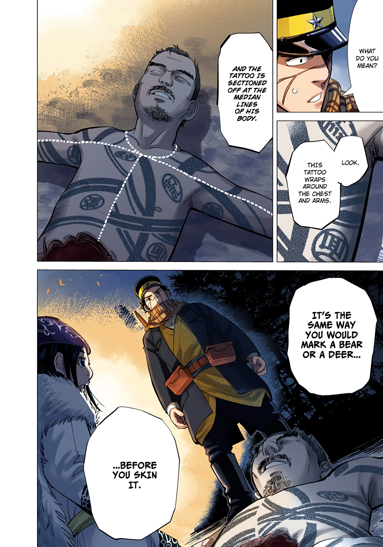 Golden Kamuy (Official Colored) Sugimoto the Immortal 第54页