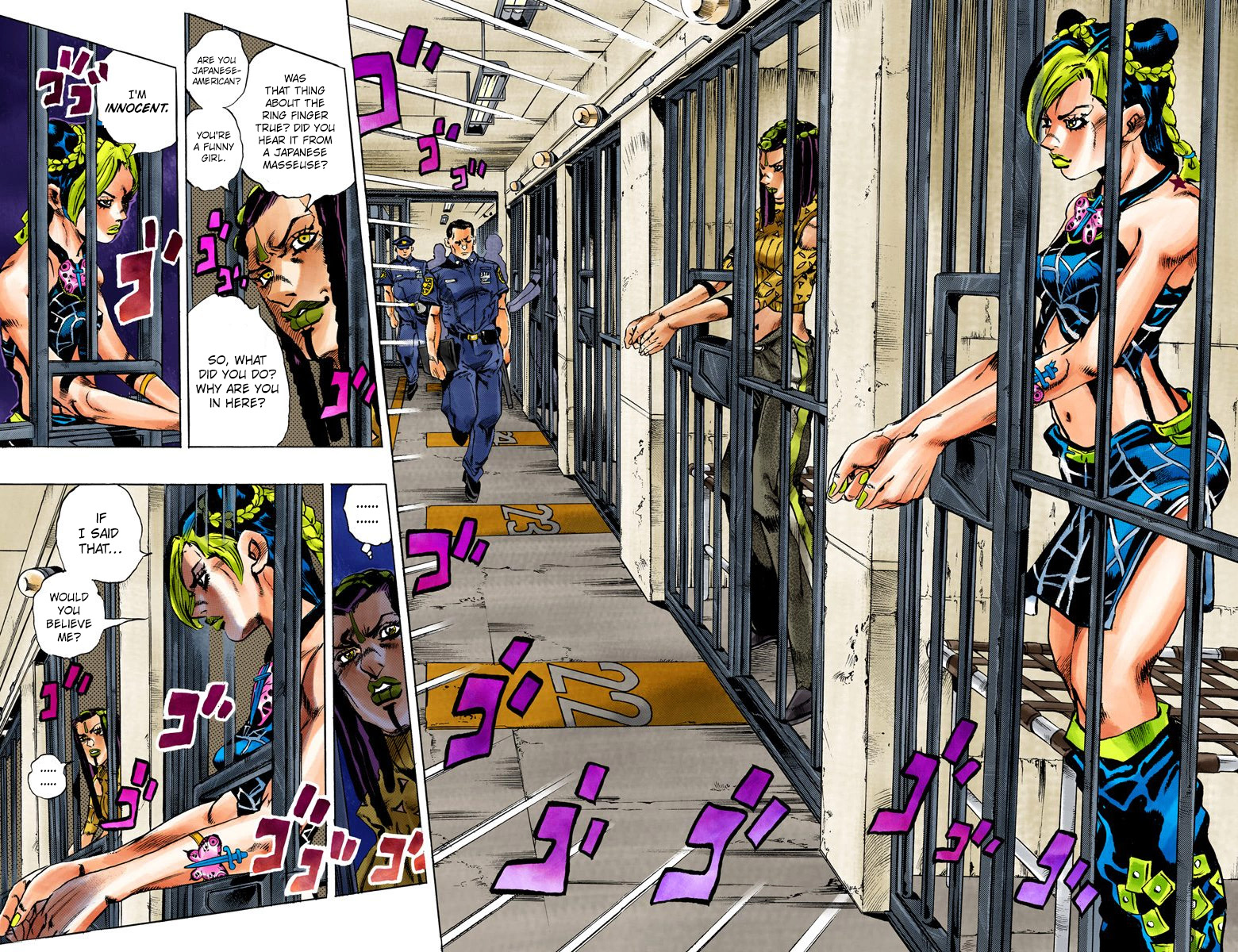 JoJo's Bizarre Adventure, Part 6: Stone Ocean (Official Colored) Stone Ocean Part 1 第14页