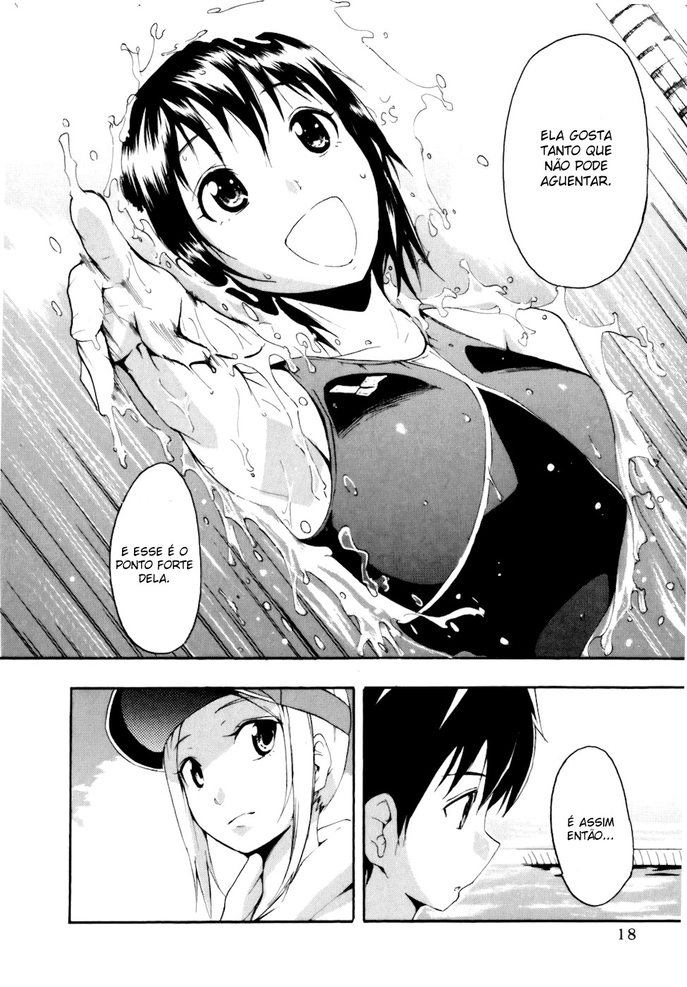 Frogman Agora no time de natação 第20页