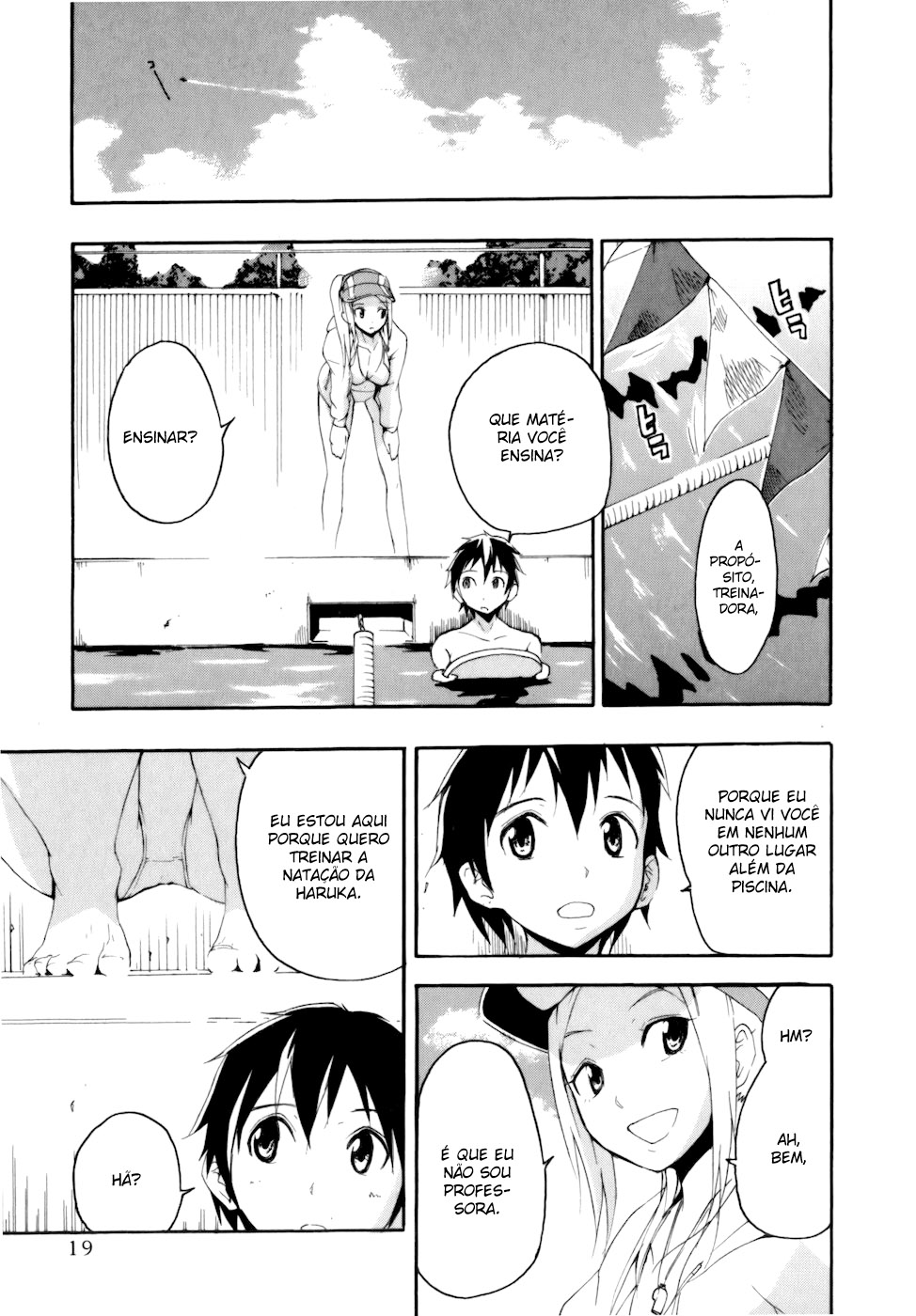 Frogman Agora no time de natação 第21页