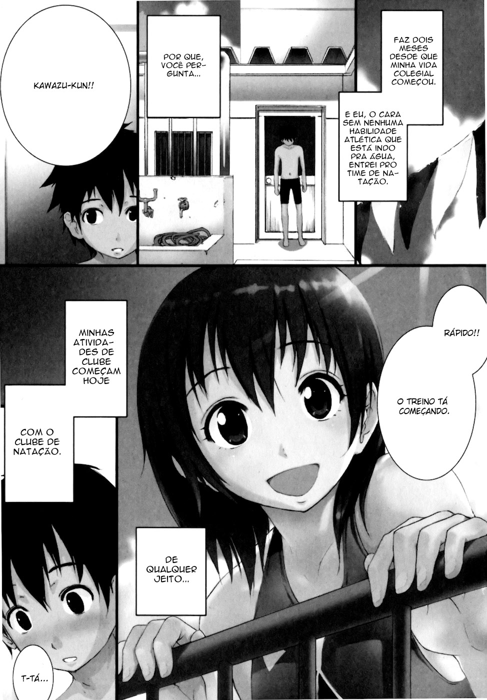 Frogman Agora no time de natação 第6页