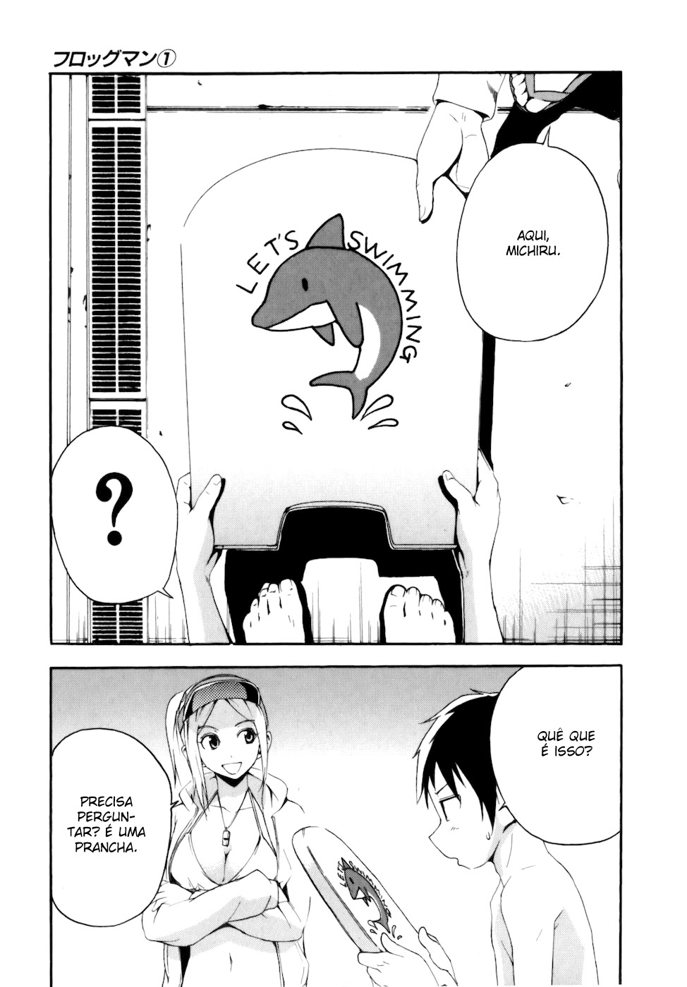Frogman Agora no time de natação 第9页