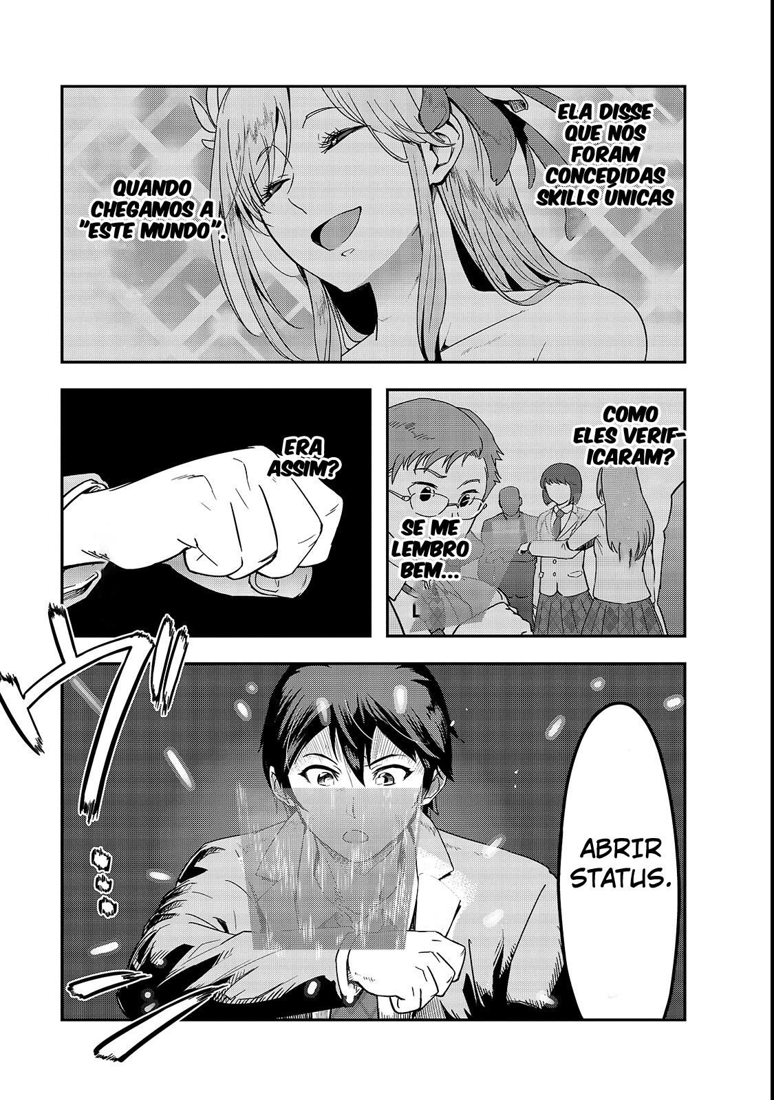 Hazure Waku no [Joutai Ijou Skill] de Saikyou ni Natta Ore ga Subete o Juurin Suru made A Deusa Anuncia A Invocação 第32页
