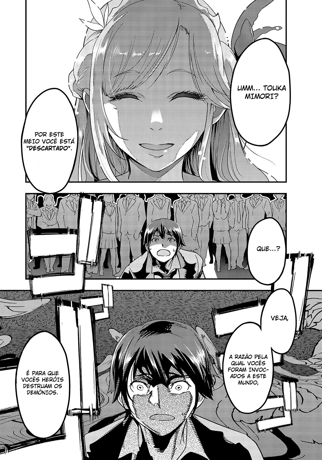 Hazure Waku no [Joutai Ijou Skill] de Saikyou ni Natta Ore ga Subete o Juurin Suru made A Deusa Anuncia A Invocação 第7页