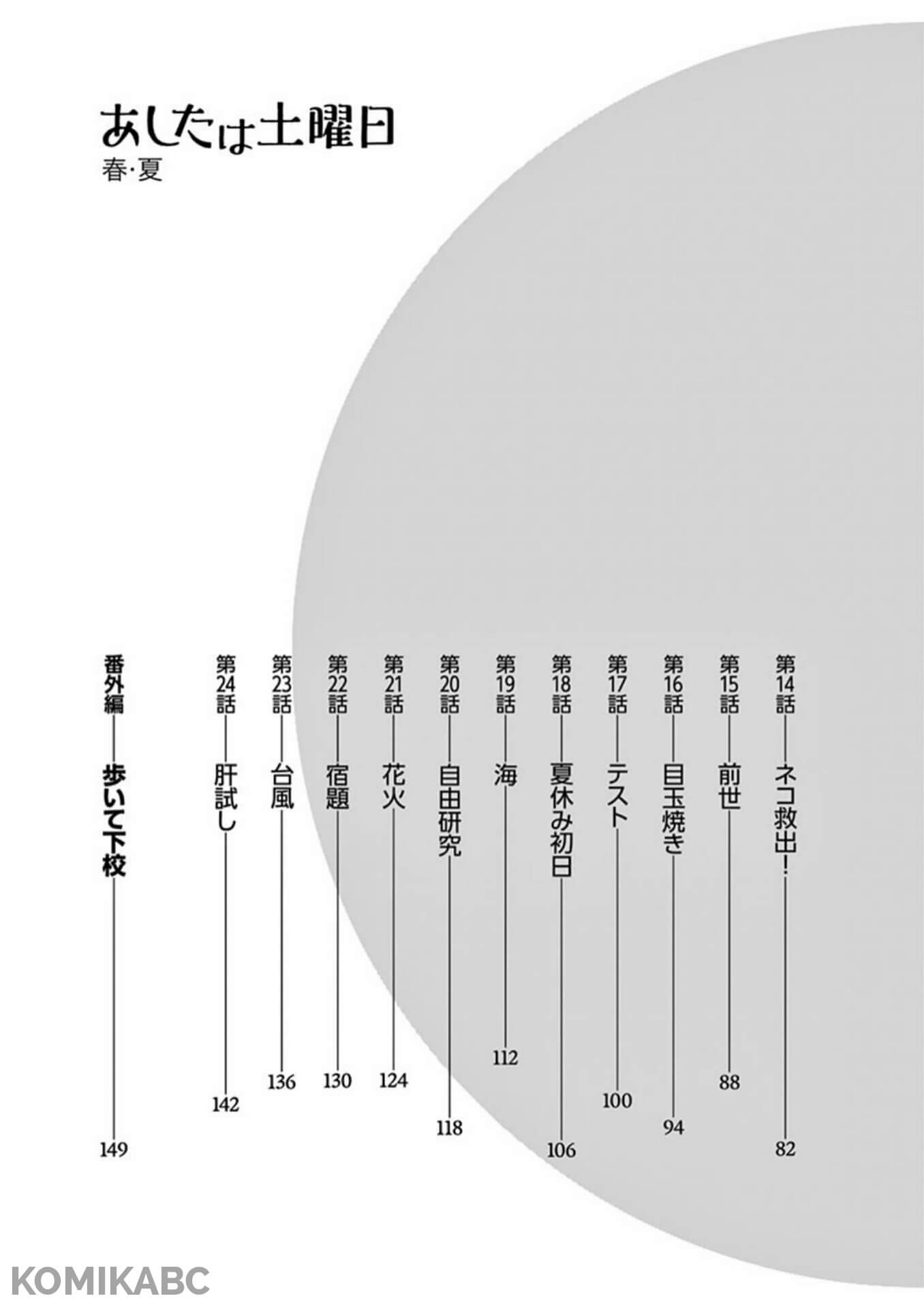 Ashita wa Doyoubi Senang Bertemu Denganmu 第5页
