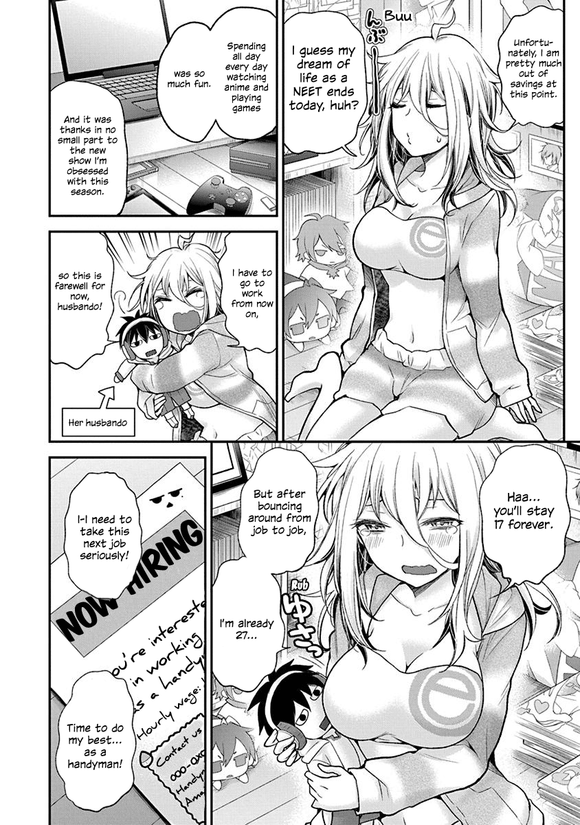 Shingeki no Eroko-san: Hen na Oneesan wa Danshi Kousei to Nakayoku Naritai Perversion 1 – Haa... I don’t wanna go to work 第6页