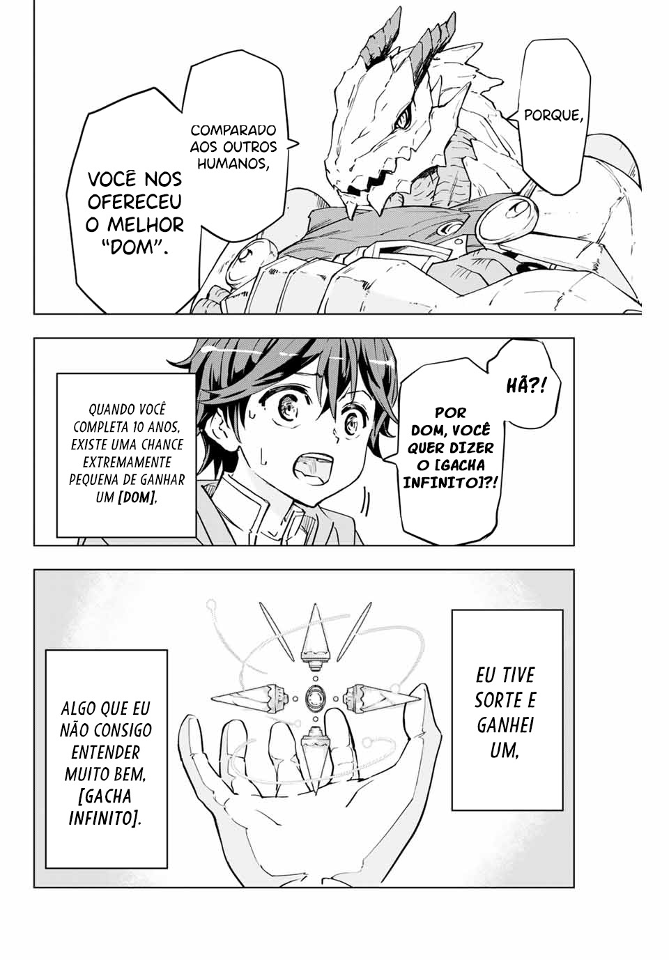 My Gift Lvl 9999 Unlimited Gacha Vol. 1 Ch. 1 第13页