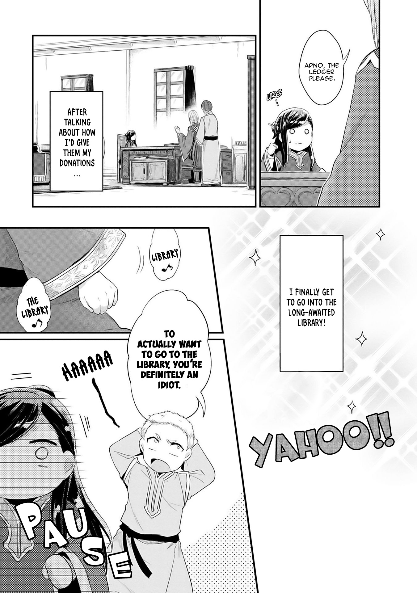 Honzuki no Gekokujou: Shisho ni Naru tame ni wa Shudan o Erandeiraremasen—Dai-2 Bu: Hon no Tamenara Miko ni Naru! An Apprentice Priestess at the Temple 第34页