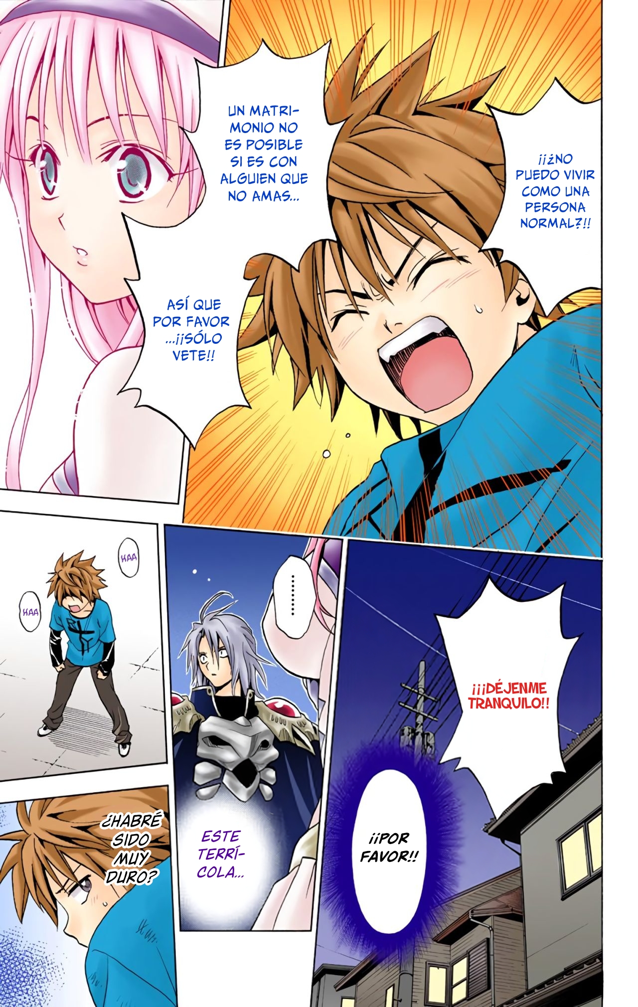 To Love Ru (Official Colored) Un Mensajero Galáctico 第20页